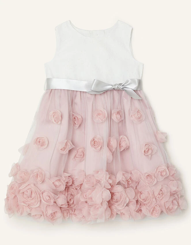 MONSOON Baby Ianthe Dress Pink 1 MONSOON Baby Ianthe Dress Pink