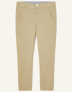 MONSOON Smart Chino Trousers Natural