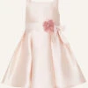 MONSOON Baby Audrey Duchess Twill Dress Pink