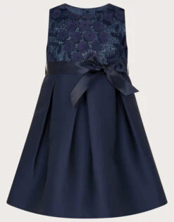 MONSOON Baby Anika Bridesmaid Dress Blue