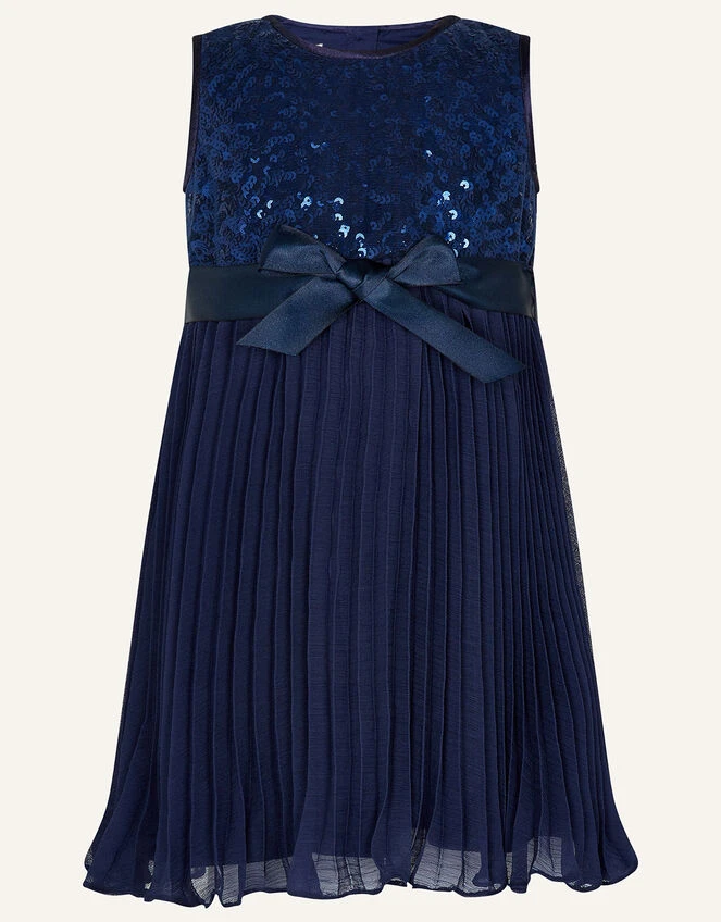 MONSOON Baby Keita Dress Blue 1 MONSOON Baby Keita Dress Blue