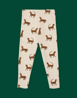 Liewood Marie Leopard Print Leggings Cream