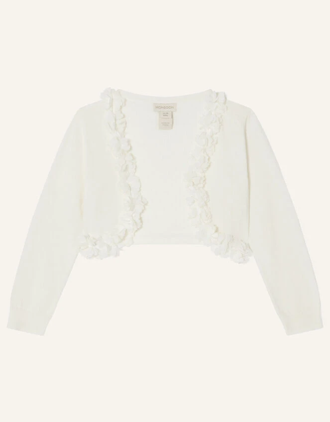 MONSOON Floral 3D Cardigan Ivory 1 MONSOON Floral 3D Cardigan Ivory