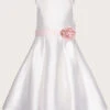 MONSOON Audrey Duchess Twill Bridesmaid Dress Ivory