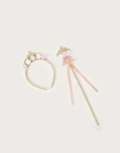MONSOON Pretty Tiara And Wand Set