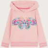 MONSOON Butterfly Hoodie Pink