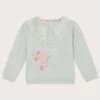 MONSOON Frill Collar Sweatshirt Blue