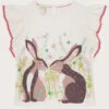 MONSOON Hare T-Shirt WWF-UK Collaboration Ivory