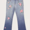 MONSOON Flower Embroidered Jeans Blue