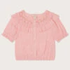 MONSOON Boutique Netta Lace Insert Top Pink