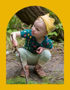 Little Green Radicals Vegetable Patch T-Shirt And Jogger Playset Green