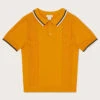 MONSOON Knitted Polo T-Shirt Yellow