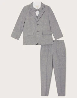 MONSOON Luca Five Piece Smart Suit Grey