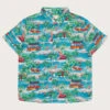 MONSOON Illustrated Campervan Casual Shirt Blue