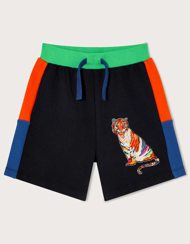 MONSOON Tiger Shorts WWF-UK Collaboration Blue 1 MONSOON Tiger Shorts WWF-UK Collaboration Blue