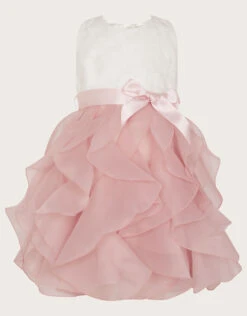 MONSOON Baby Lace Cancan Dress Pink