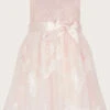 MONSOON Baby Annette Butterfly Dress Pink