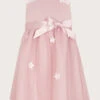 MONSOON Baby Layla 3D Scuba Dress Pink