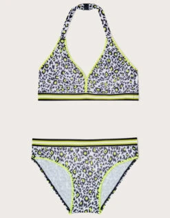 MONSOON Animal Triangle Bikini Set Multi