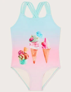MONSOON Ice Cream Ombre Swimsuit Multi