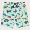MONSOON Dinosaur Animal Swimshorts Green