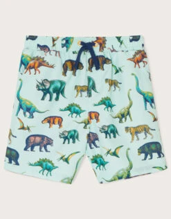 MONSOON Dinosaur Animal Swimshorts Green