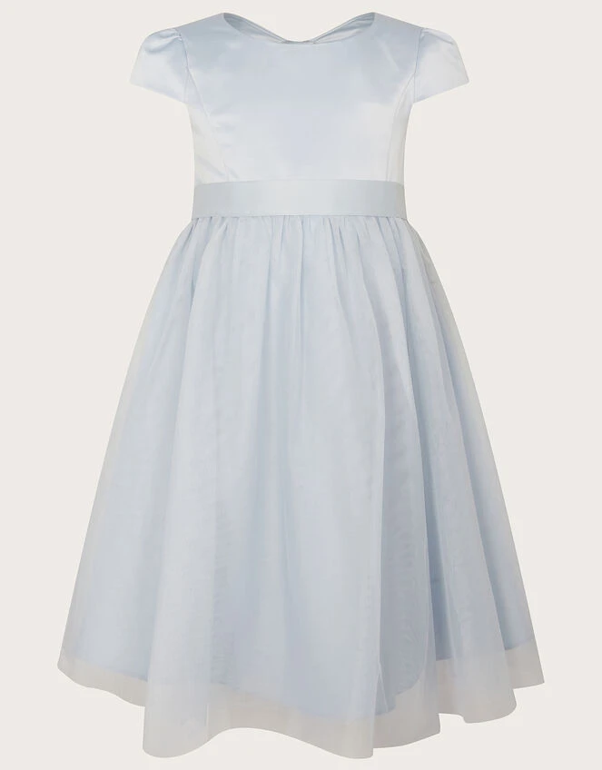 MONSOON Tulle Bridesmaid Dress Grey 1 MONSOON Tulle Bridesmaid Dress Grey