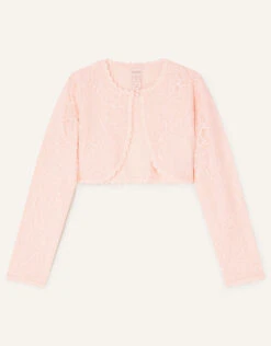 MONSOON Lace Cardigan Pink