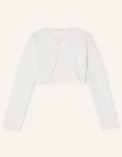 MONSOON Lace Cardigan Ivory