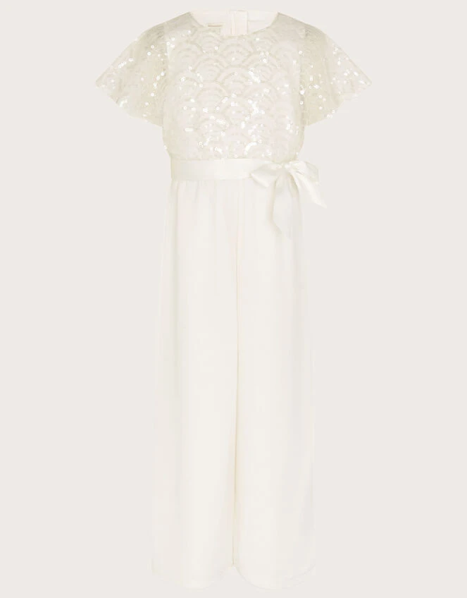 MONSOON Deco Cape Sleeve Truth Jumpsuit Ivory 1 MONSOON Deco Cape Sleeve Truth Jumpsuit Ivory