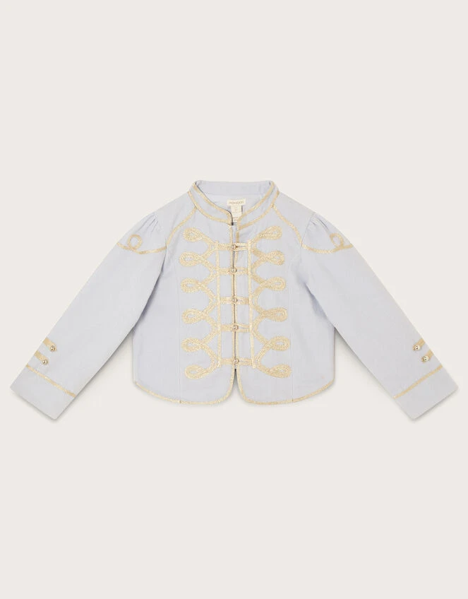 MONSOON Land Of Wonder Braided Drummer Jacket Grey 1 MONSOON Land Of Wonder Braided Drummer Jacket Grey