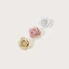 Shimmer Garden Flower Hair Clips Set Of Three