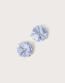 Luna Flower Hair Clips Set Of Two