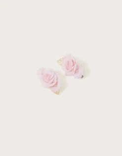 Blossom Floral Hair Clips Set Of Two
