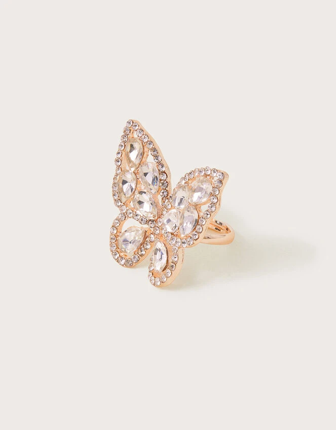 Super Sparkly Butterfly Ring 1 Super Sparkly Butterfly Ring
