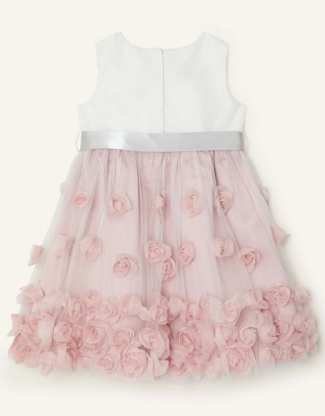 MONSOON Baby Ianthe Dress Pink 2 MONSOON Baby Ianthe Dress Pink - Image 2