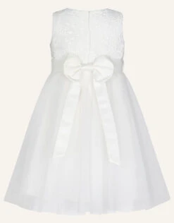 MONSOON Baby Alice Lace Bodice Tulle Dress Ivory 4 MONSOON Baby Alice Lace Bodice Tulle Dress Ivory -MONSOON Sales Store 02 31505126 3