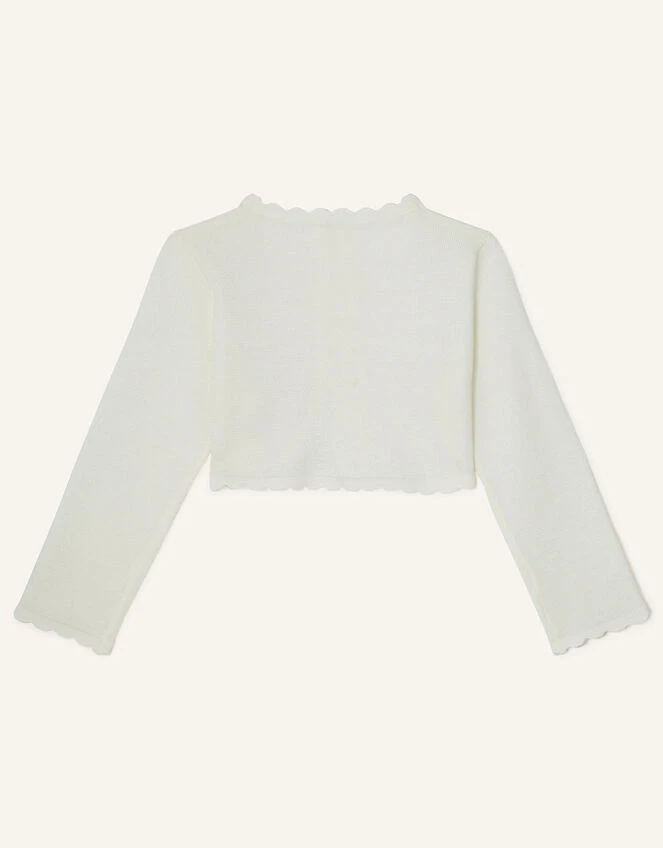 MONSOON Baby Niamh Cardigan Ivory 2 MONSOON Baby Niamh Cardigan Ivory - Image 2