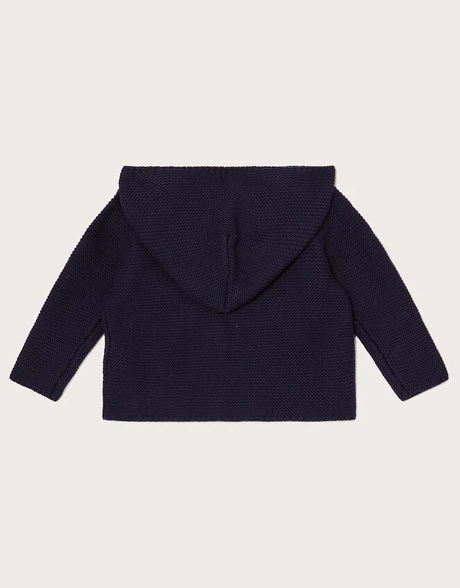 MONSOON Newborn London Guards Knitted Cardigan Blue 2 MONSOON Newborn London Guards Knitted Cardigan Blue - Image 2
