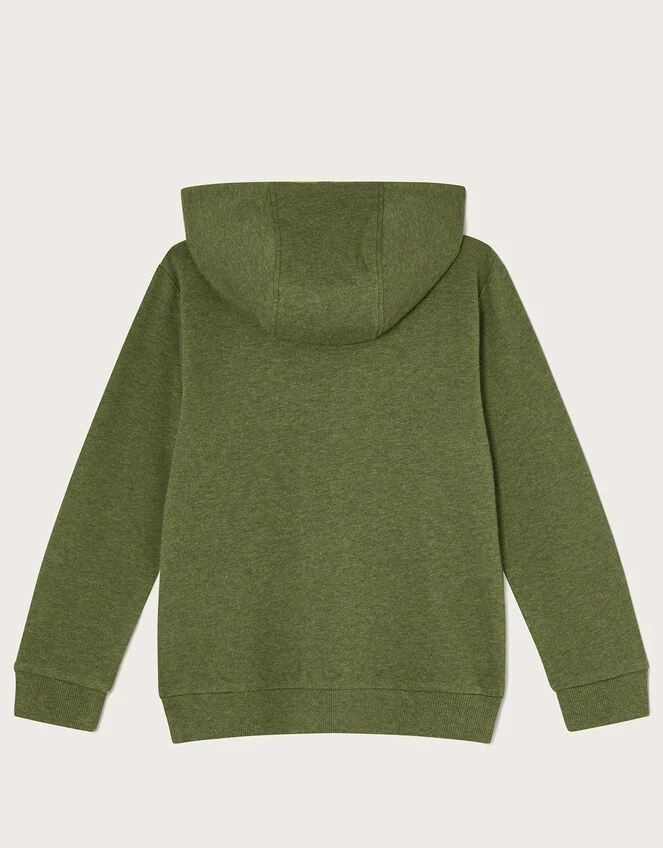 MONSOON Bear Hoodie WWF-UK Collaboration Green 3 MONSOON Bear Hoodie WWF-UK Collaboration Green - Image 3