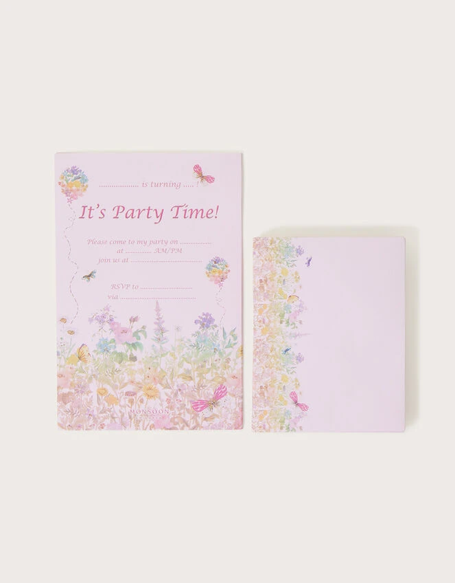 'It's Party Time' Invitations 10 Pack 2 'It's Party Time' Invitations 10 Pack - Image 2