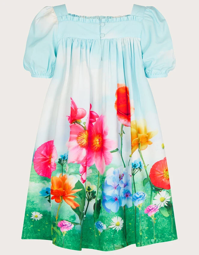 MONSOON Floral Meadow Dress Blue 2 MONSOON Floral Meadow Dress Blue - Image 2