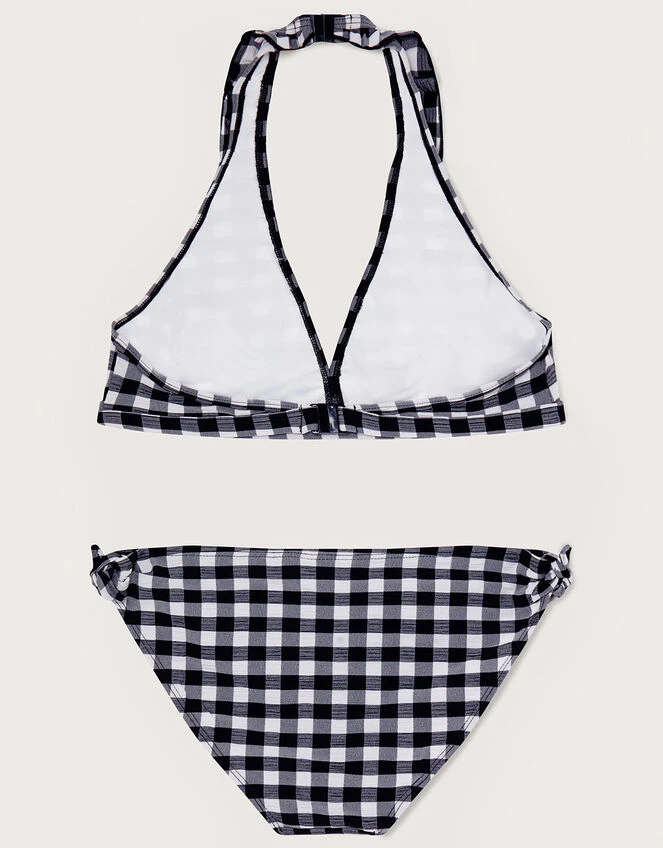 MONSOON Gingham Bikini Set Black 2 MONSOON Gingham Bikini Set Black - Image 2