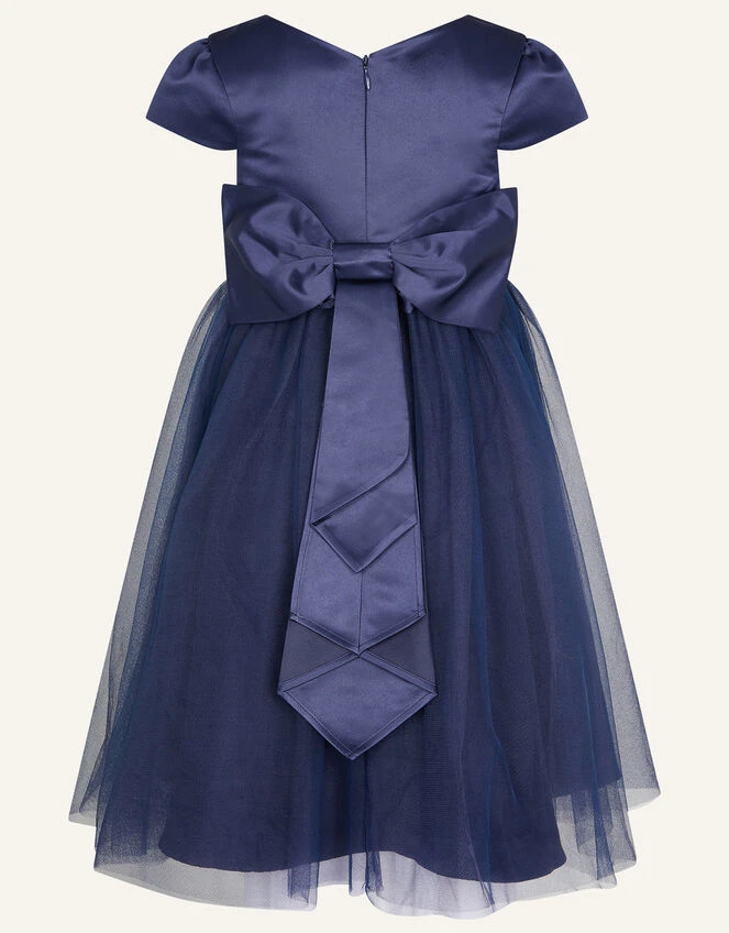 MONSOON Tulle Bridesmaid Dress Blue 2 MONSOON Tulle Bridesmaid Dress Blue - Image 2