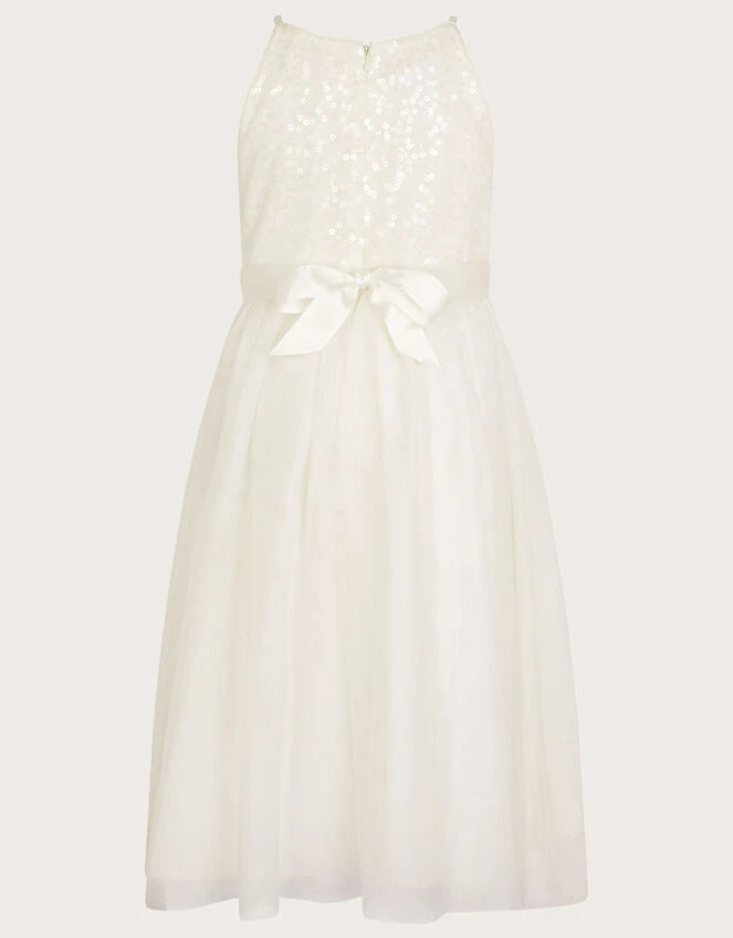 MONSOON Truth Sequin Maxi Dress Ivory 2 MONSOON Truth Sequin Maxi Dress Ivory - Image 2