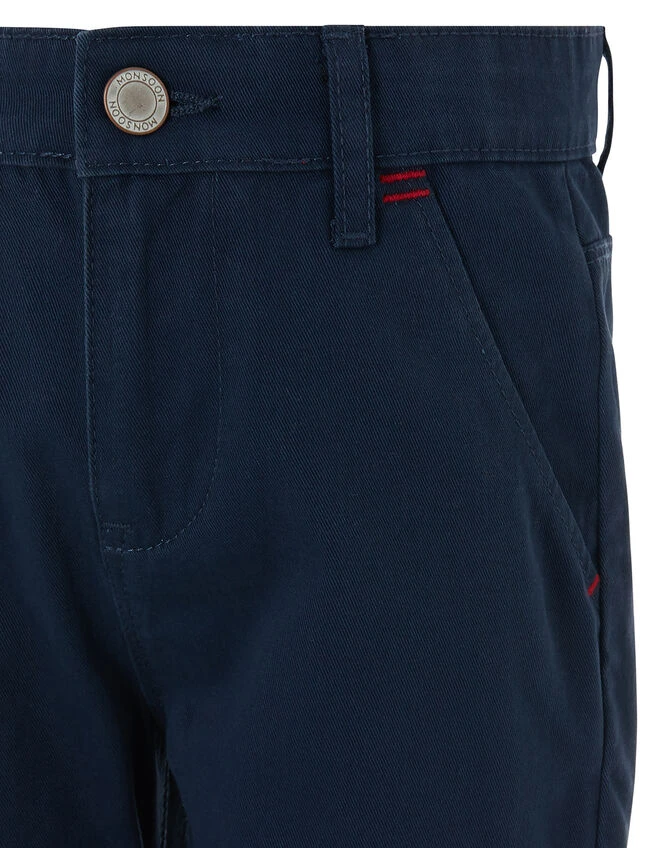 MONSOON Smart Chino Trousers Blue 3 MONSOON Smart Chino Trousers Blue - Image 3