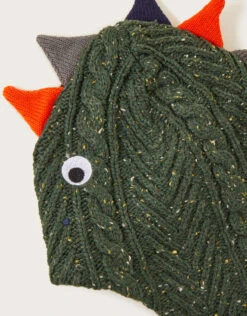 MONSOON Stewie 3D Dinosaur Hat Green -MONSOON Sales Store 03 41035407 4