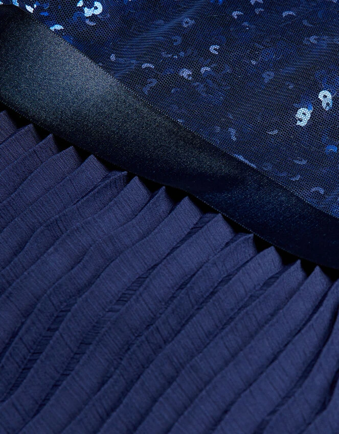 MONSOON Baby Keita Dress Blue 3 MONSOON Baby Keita Dress Blue - Image 3