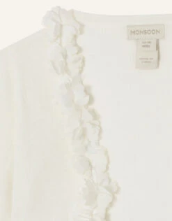 MONSOON Floral 3D Cardigan Ivory 5 MONSOON Floral 3D Cardigan Ivory -MONSOON Sales Store 03 41523826 3