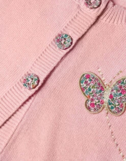 MONSOON Newborn Butterfly Cardigan Pink -MONSOON Sales Store 03 51214212 4